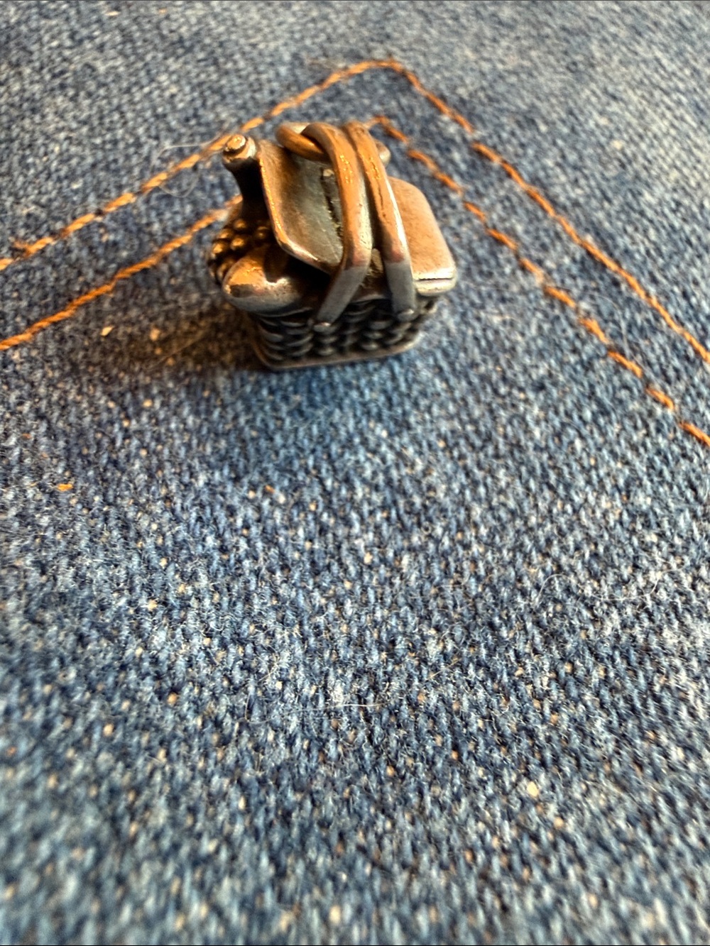 James Avery picnic basket charm (retired)
Rare find - Picture 3 of 3